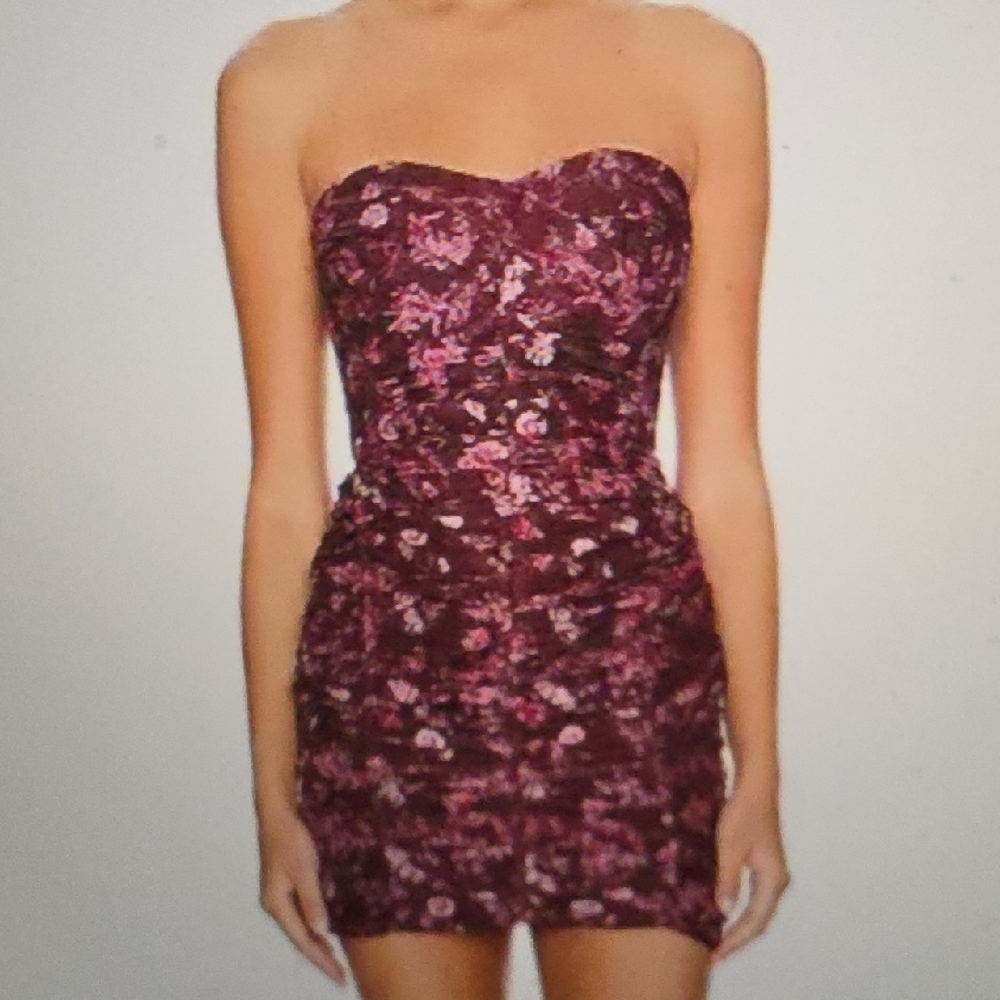 SABINA MUSAYEV Ayla Dress Size M Mahogany $395